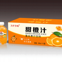 三分天地甜橙汁