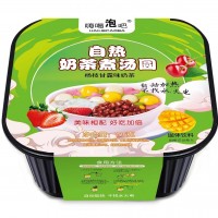 自熱奶茶煮湯圓 楊枝甘露味奶茶