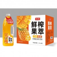 銓順鮮榨果萃芒果+鳳梨芒果復(fù)合果汁飲料